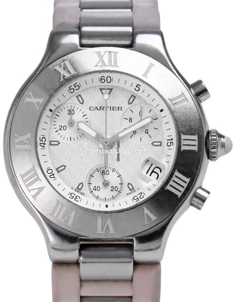 cartier 21 chronograph replica|cartier 21 chronoscaph.